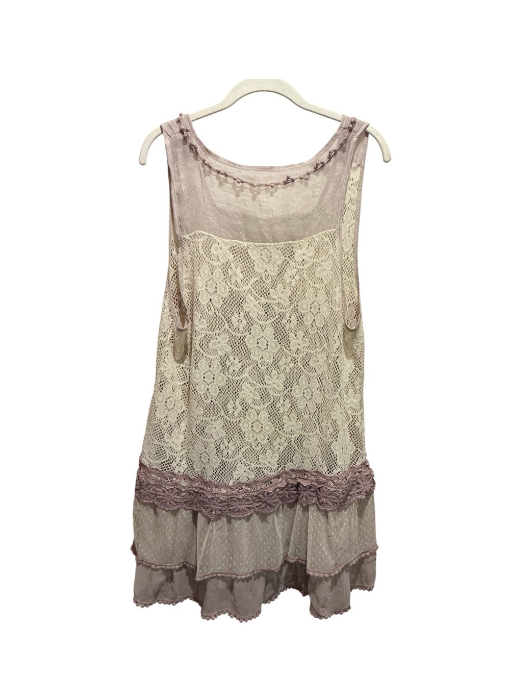 Pretty Angel Lace, Layers Vest - Picture 2 of 8